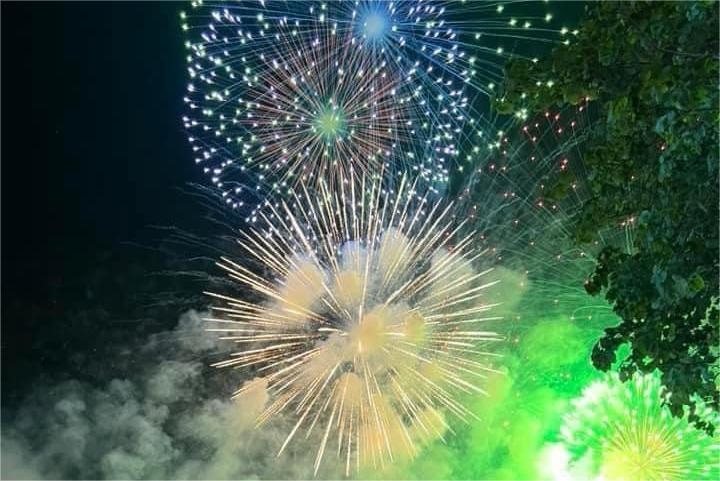 (ẢNH) Pháo hoa thắp sáng trời Điện Biên chào mừng 70 năm Chiến thắng Điện Biên Phủ 4