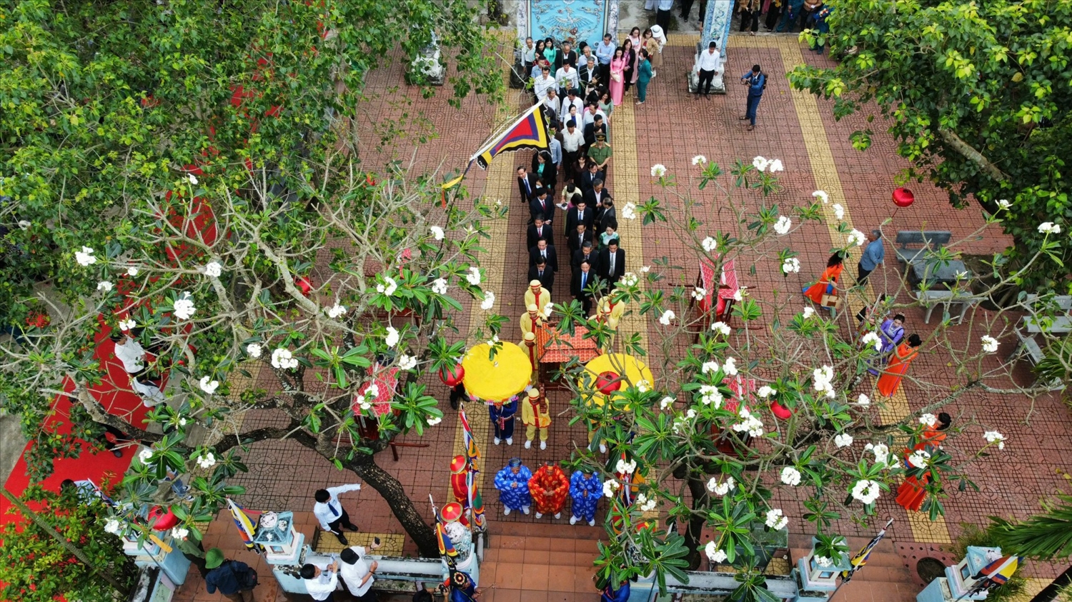 Lễ hội Chùa Bà – Cảng thị Nước Mặn tại huyện Tuy Phước là di sản văn hóa phi vật thể quốc gia