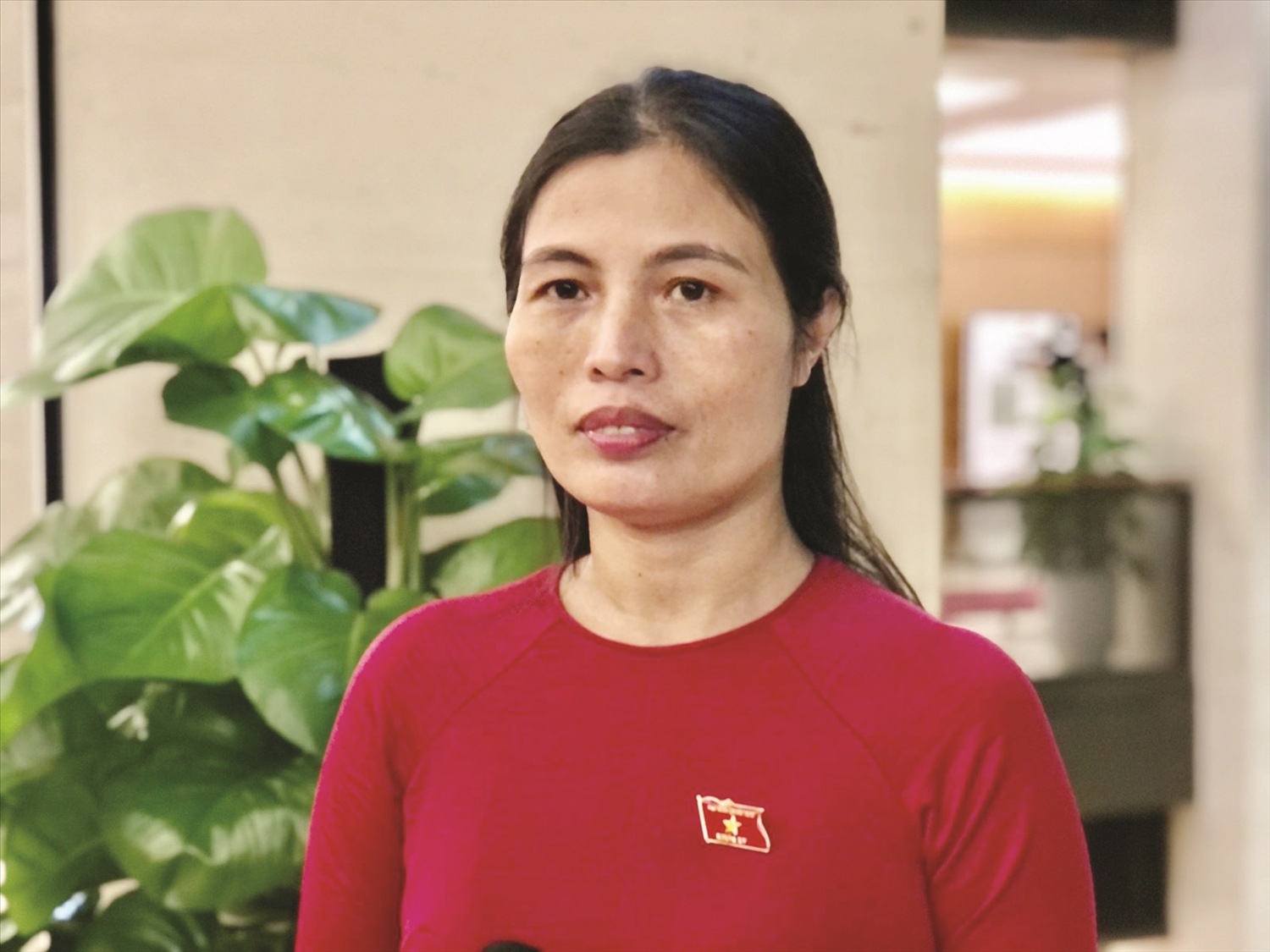 Bà Hồ Thị Minh, Phó trưởng Ban Dân tộc tỉnh Quảng Trị
