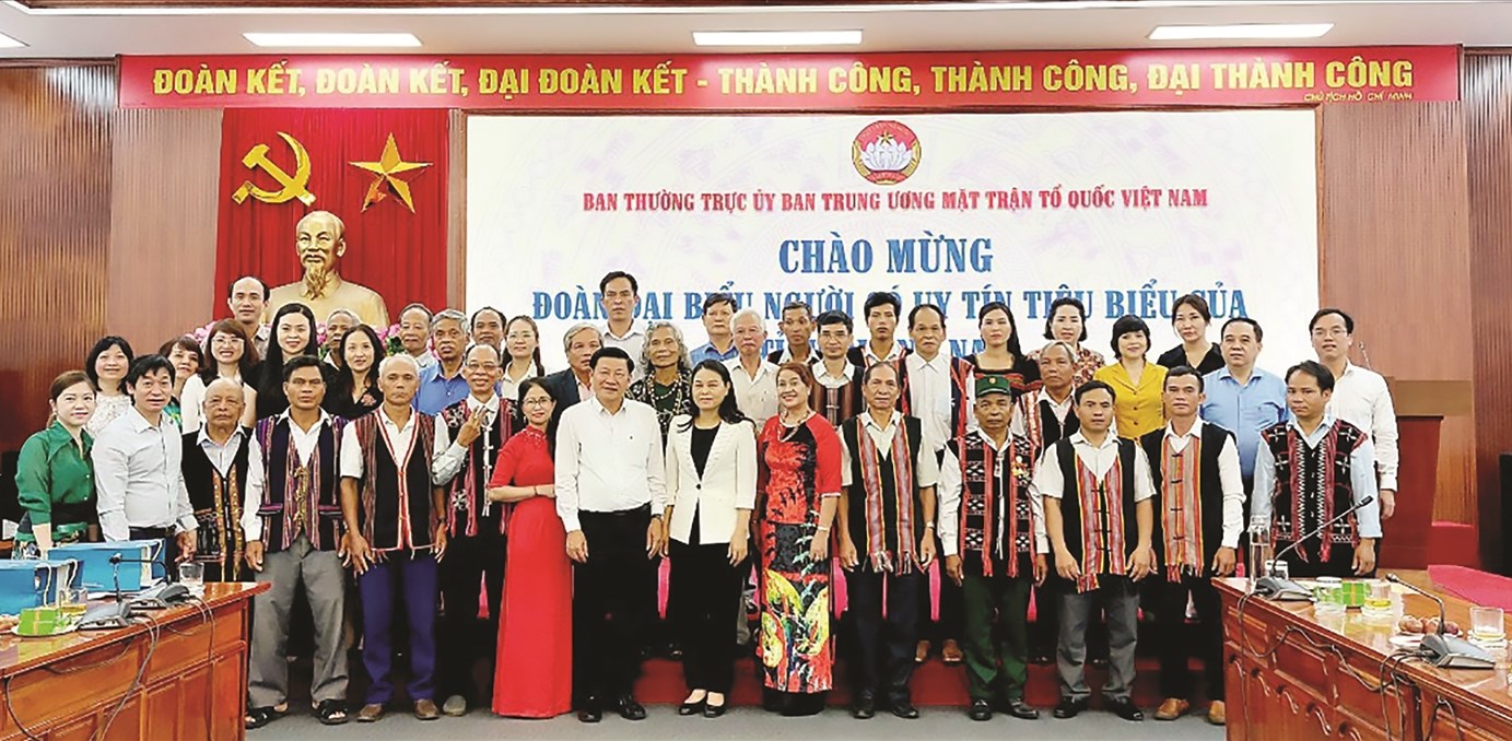Lực lượng Người có uy tín ở Quảng Nam có đóng góp lớn trong việc phát triển kinh tế - xã hội địa phương