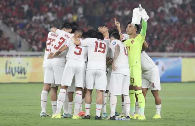 Indonesia có lần đầu tiên trong lịch sử giành vé vào Vòng loại 3 World Cup 2026 (Ảnh IT)