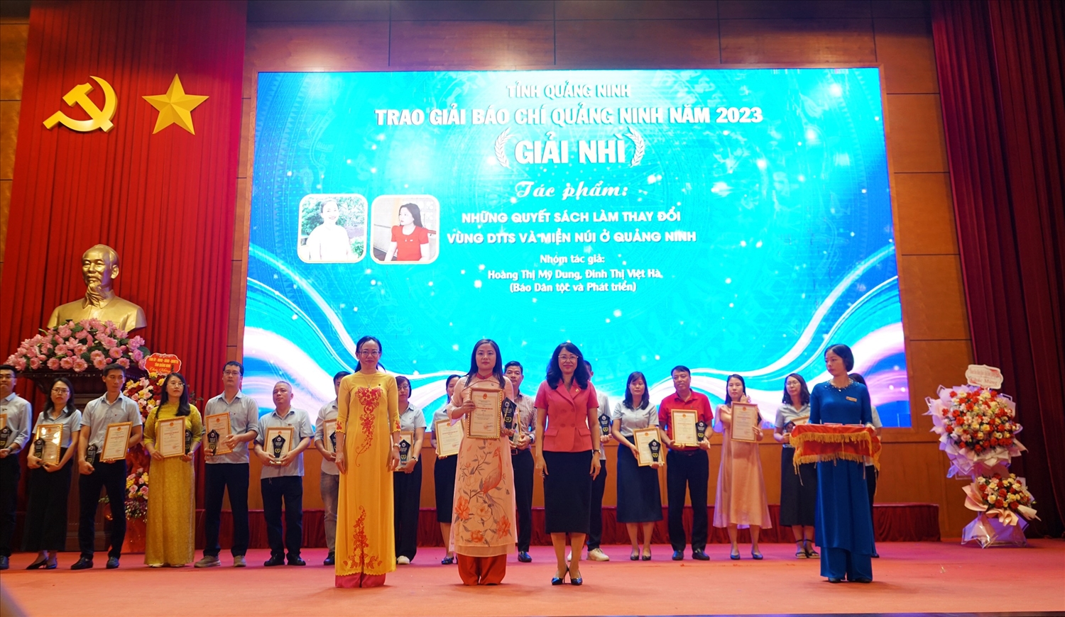 Báo Dân tộc và Phát triển đạt giải B Giải Báo chí tỉnh Quảng Ninh năm 2023