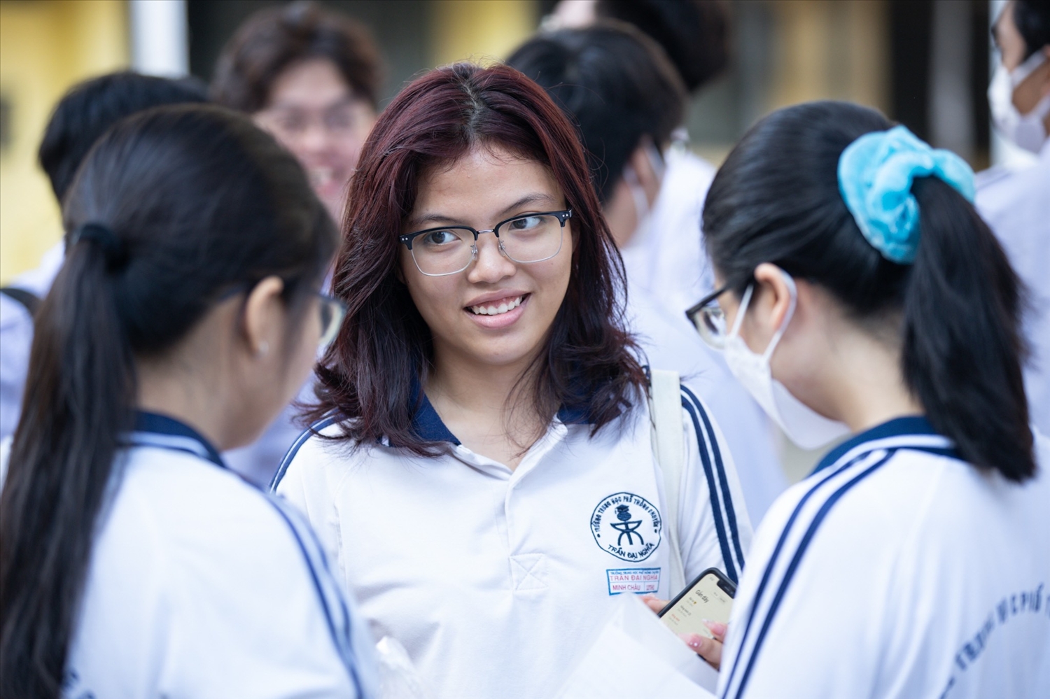 Thí sinh dự thi tốt nghiệp THPT năm 2023. Ảnh: Nguyễn Huế