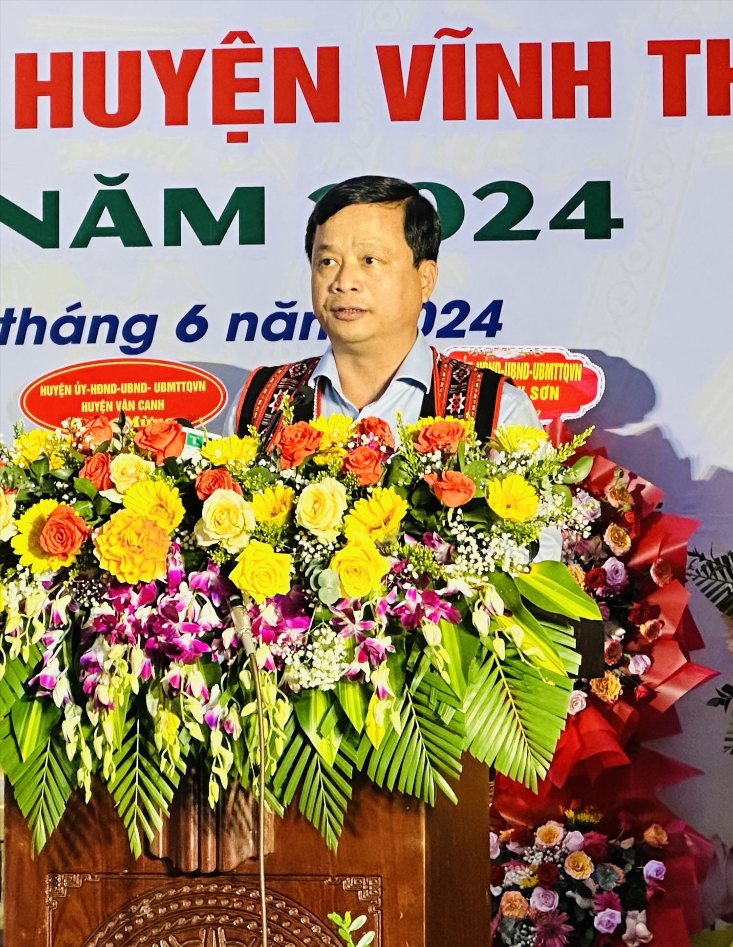 Phó Chủ tịch Thường trực UBND tỉnh Bình Định Nguyễn Tuấn Thanh phát biểu chỉ đạo Đại hội