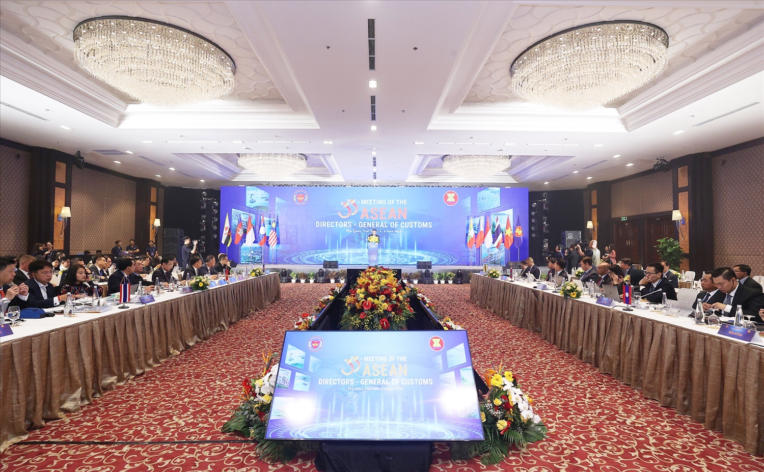 Hội nghị Tổng cục trưởng Hải quan ASEAN lần thứ 33 do Lãnh đạo Hải quan Việt Nam làm Chủ tịch và Chủ trì