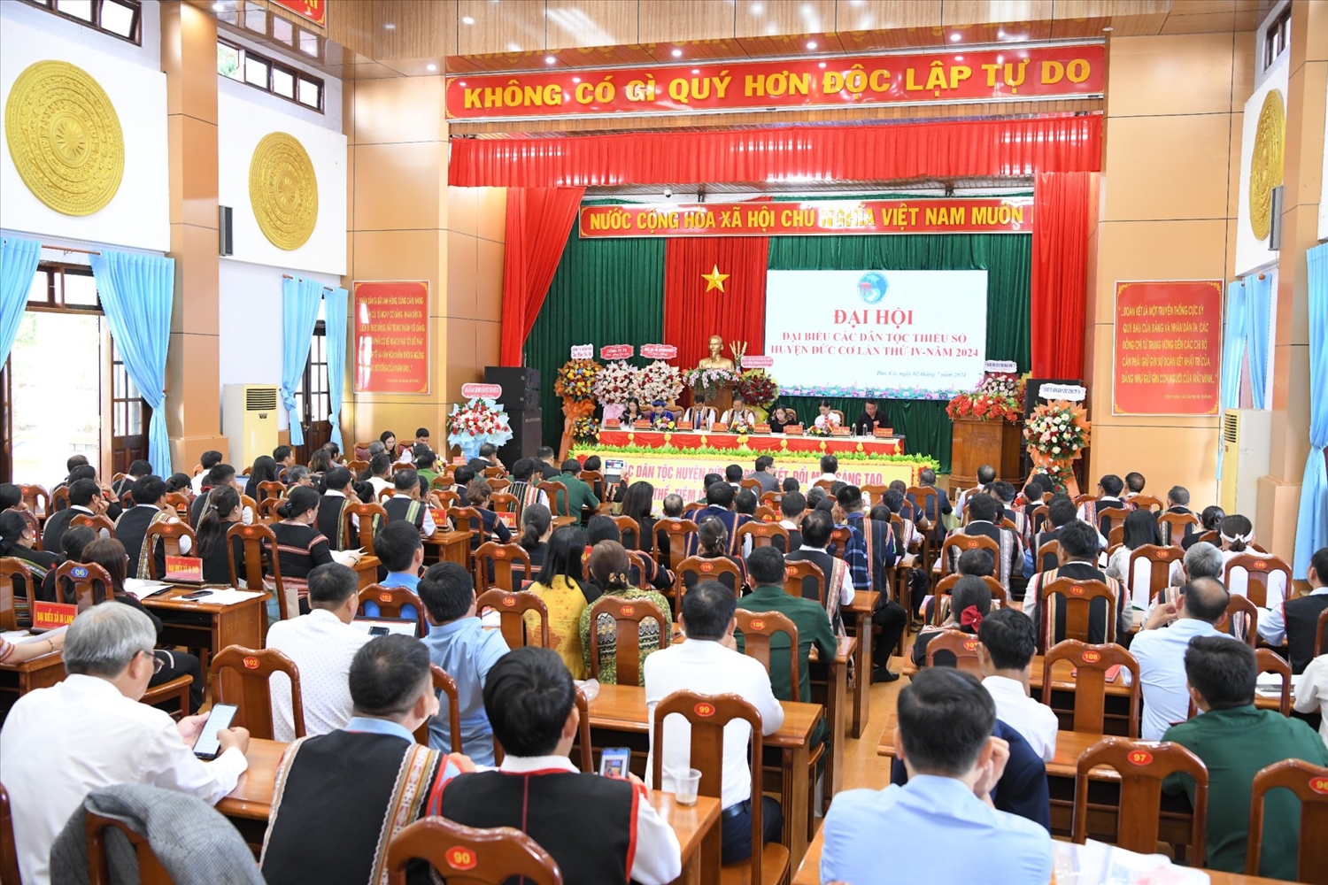 Ngày 2/7 diễn ra Đại hội đại biểu các DTTS huyện Đức Cơ lần thứ IV, năm 2024. Đây cũng là huyện cuối cùng của tỉnh Gia Lai tổ chức tại hội DTTS cấp huyện.