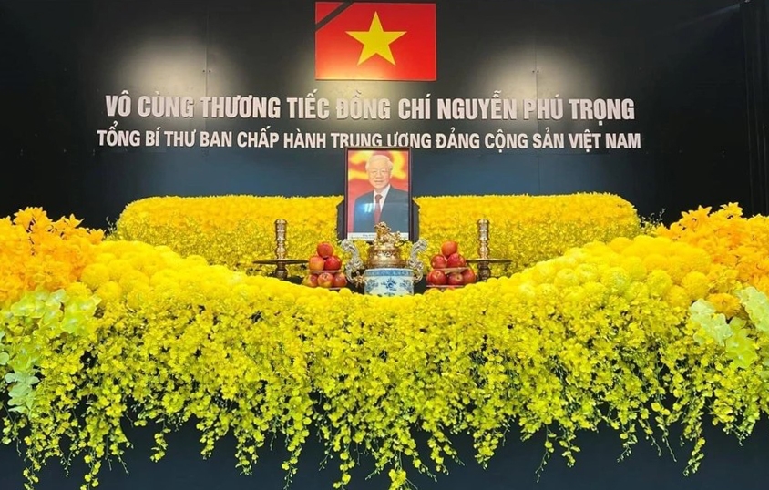 Tang lễ đồng chí Nguyễn Phú Trọng - Tổng Bí thư Ban Chấp hành Trung ương Đảng Cộng sản Việt Nam được tổ chức theo nghi thức Quốc tang