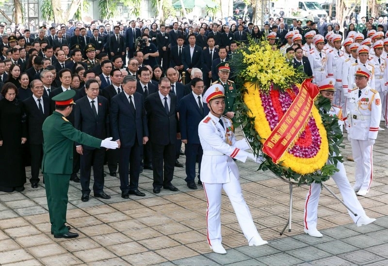 Trực tiếp Lễ Quốc tang Tổng Bí thư Nguyễn Phú Trọng 34