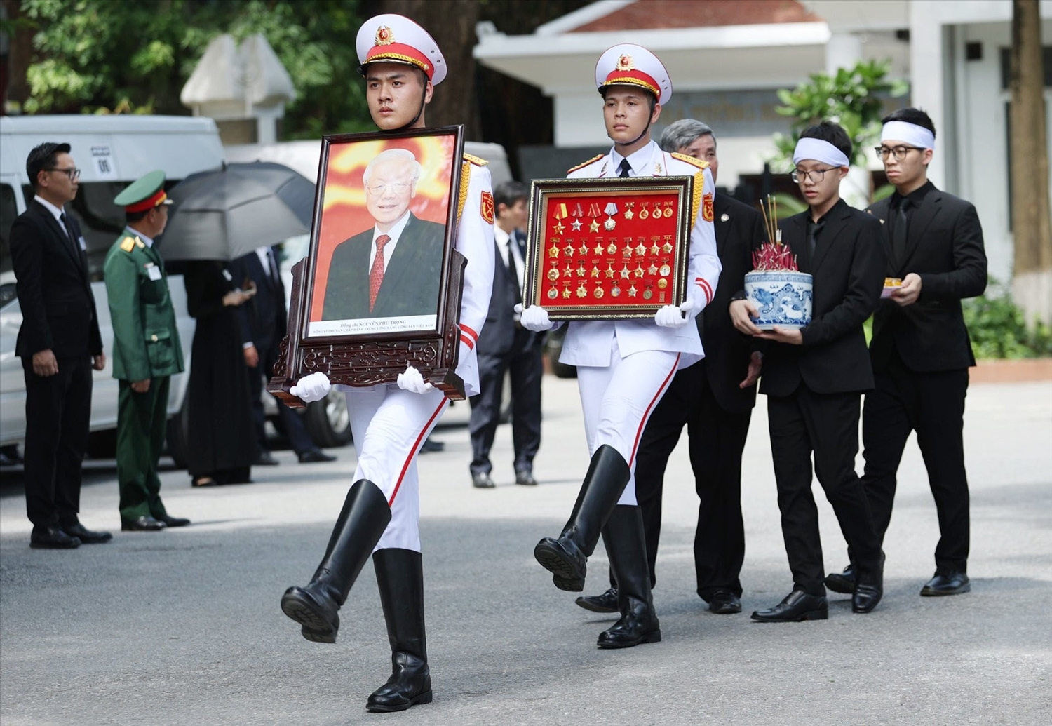 Lễ truy điệu và Lễ an táng Tổng Bí thư Nguyễn Phú Trọng 9