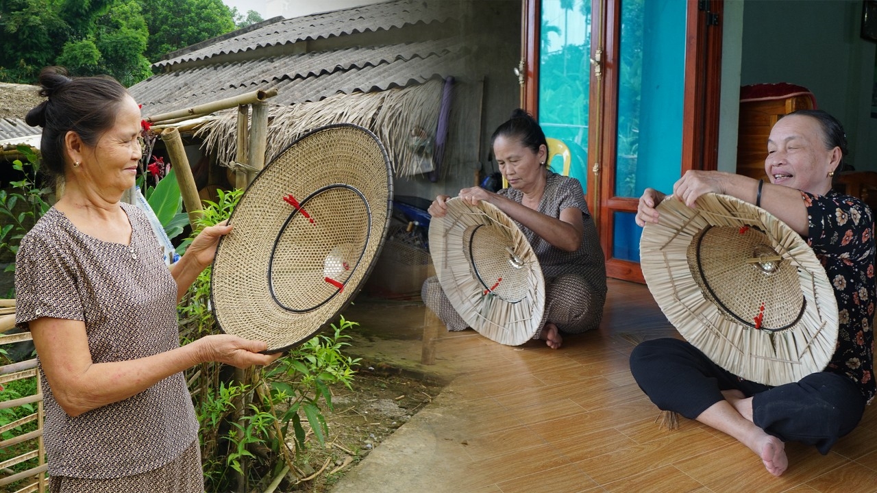 Nón Tày đong đầy yêu thương