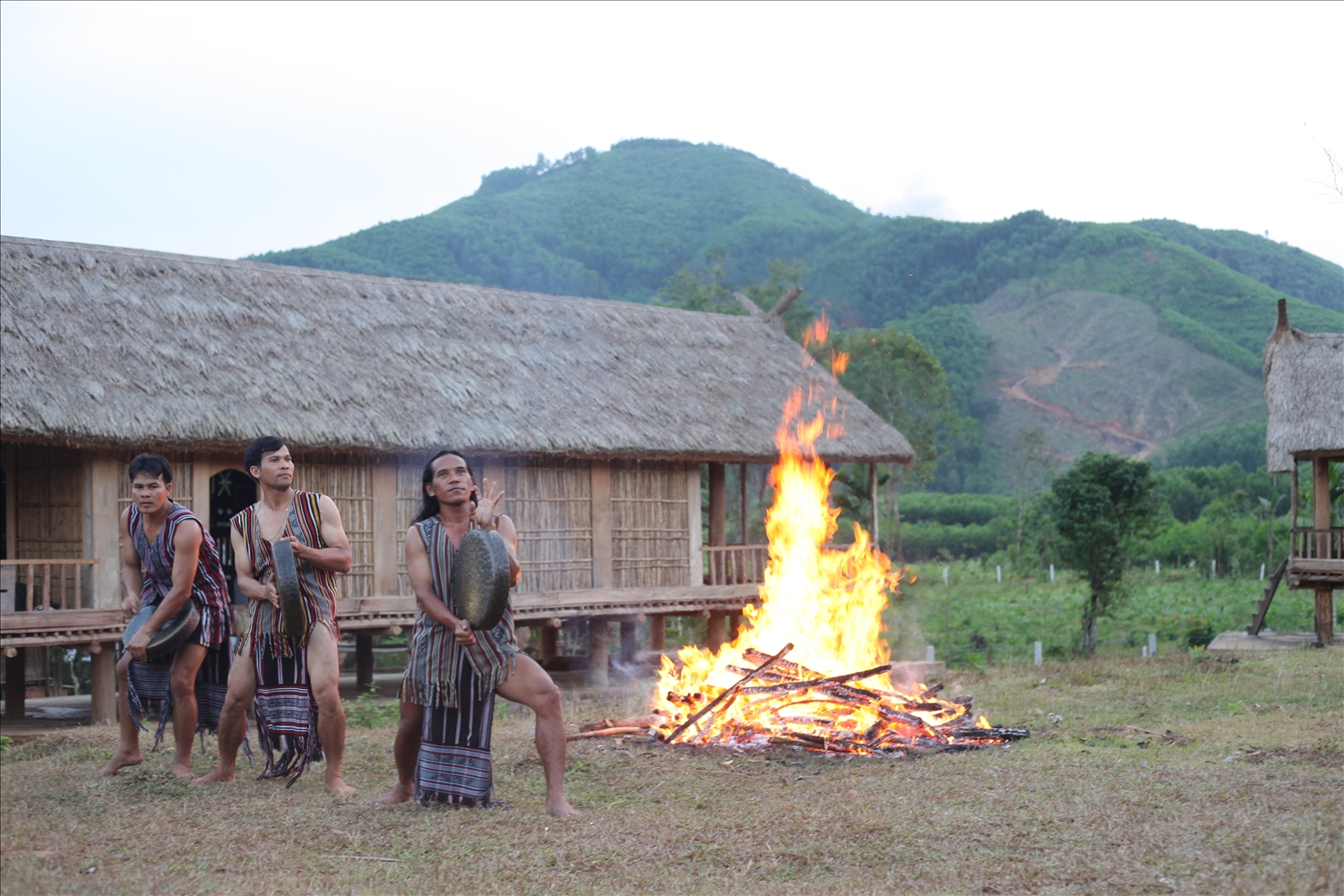 Văn hóa cồng chiêng ở Quảng Ngãi.