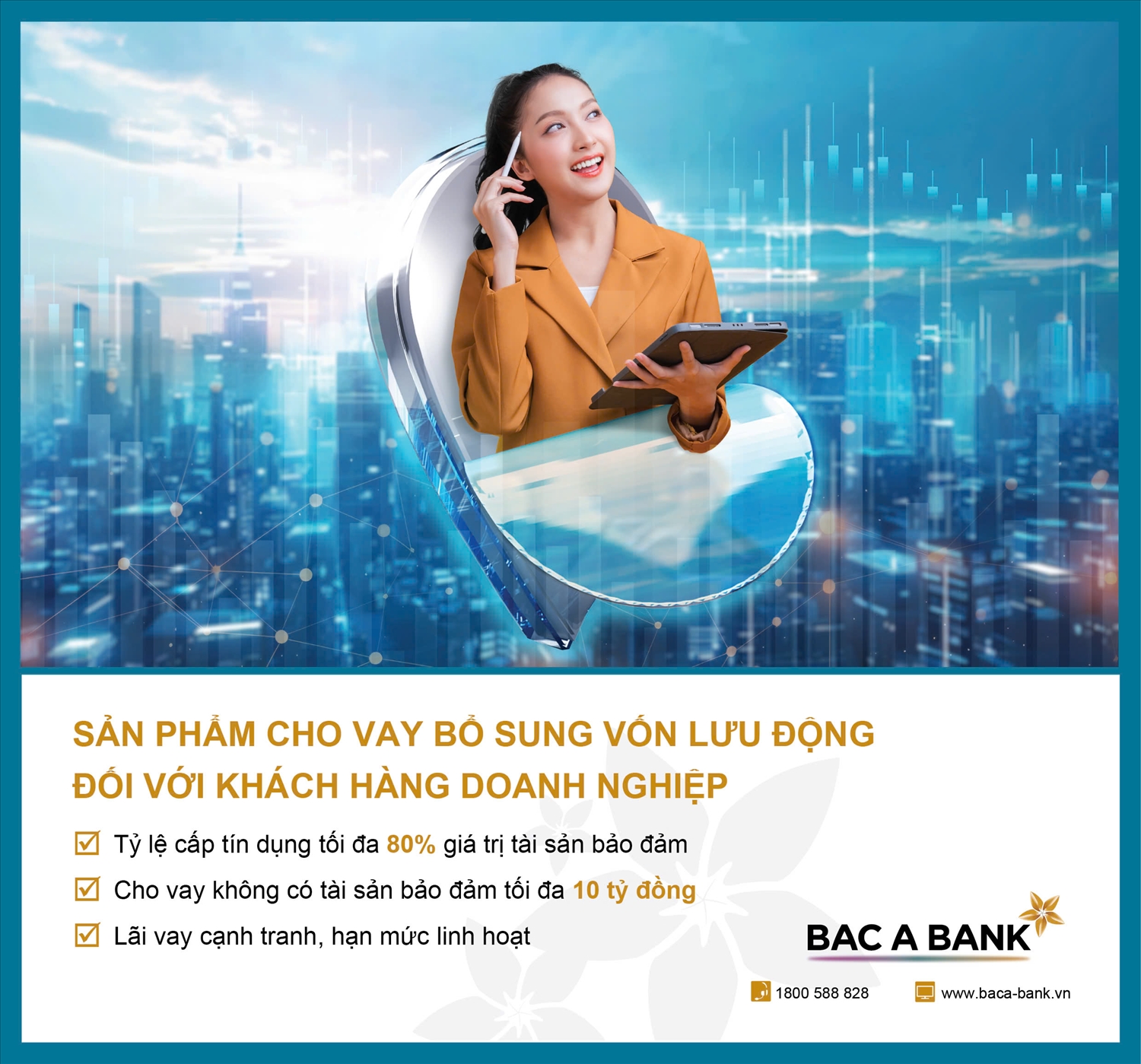 (CHUYÊN ĐỀ BÙI HẠ) BAC A BANK tạo "đòn bẩy" ưu tiên dành cho các doanh nghiệp trẻ