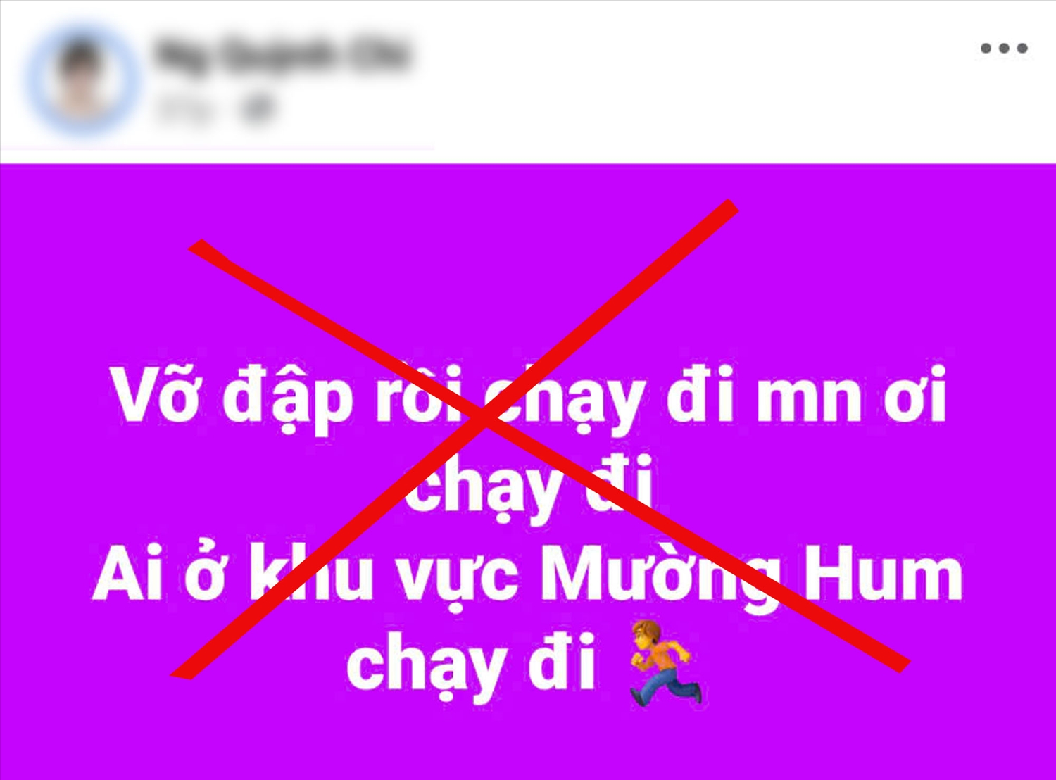 Thời sự Thông tin vỡ đập thủy điện tại huyện Bát Xát (Lào Cai) là sai sự thật