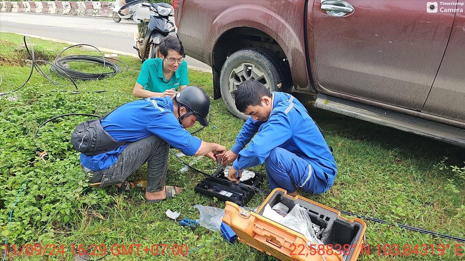 Đến thời điểm này 100% số xã, phường, thị trấn ở Lào Cai bị mất sóng di động đã được khắc phục