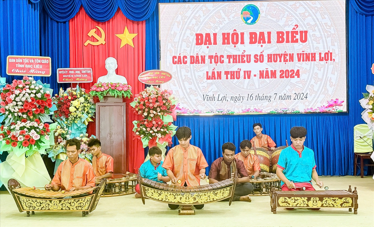 Nhạc ngũ âm của đồng bào dân tộc Khmer luôn có mặt tại các sự kiện quan trọng của đồng bào dân tộc tỉnh Bạc Liêu 