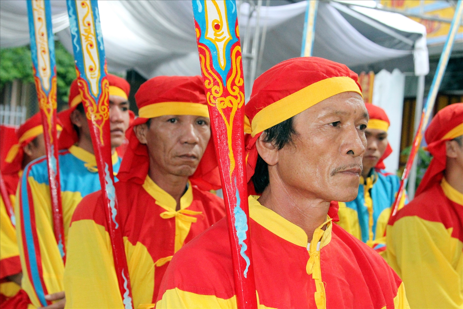 Trang phục trạo quân làng biển Mỹ Nghĩa