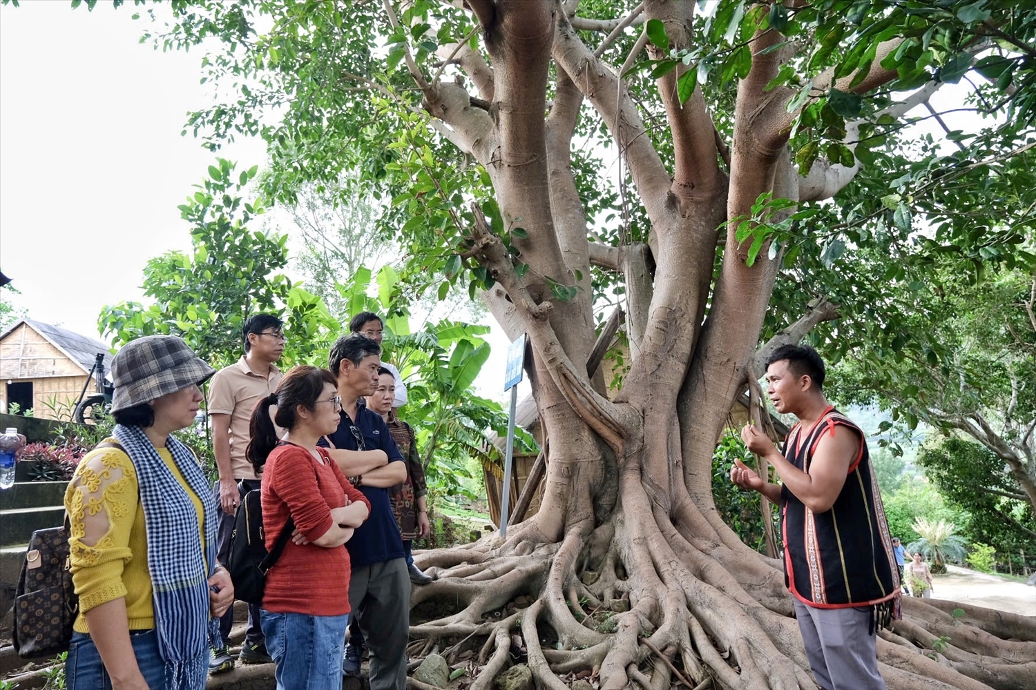 Đoàn khảo sát đánh giá tiềm năng phát triển du lịch nông thôn tại các huyện Kbang