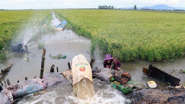 Nguy cơ ngập lụt cho khu vực ĐBSCL do nước biển dâng (Ảnh: MH)