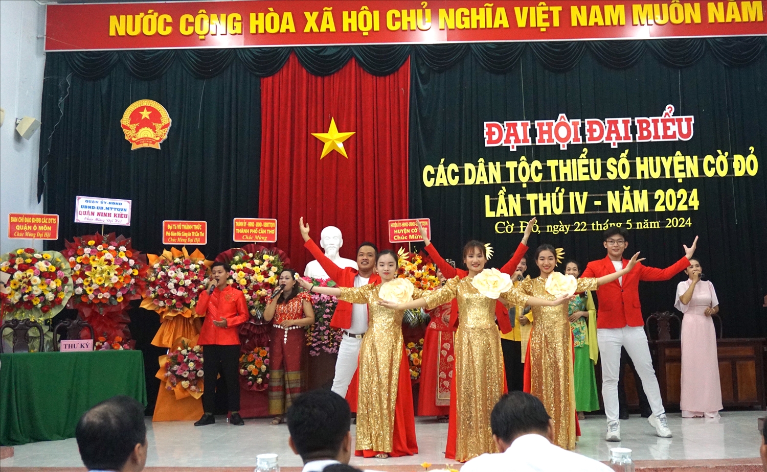 Cờ Đỏ (TP. Cần Thơ) là huyện đông đồng bào DTTS nhất TP. Cần Thơ ( trong ảnh, Đại hội điểm cấp huyện lần IV, năm 2024 của TP. Cần Thơ)