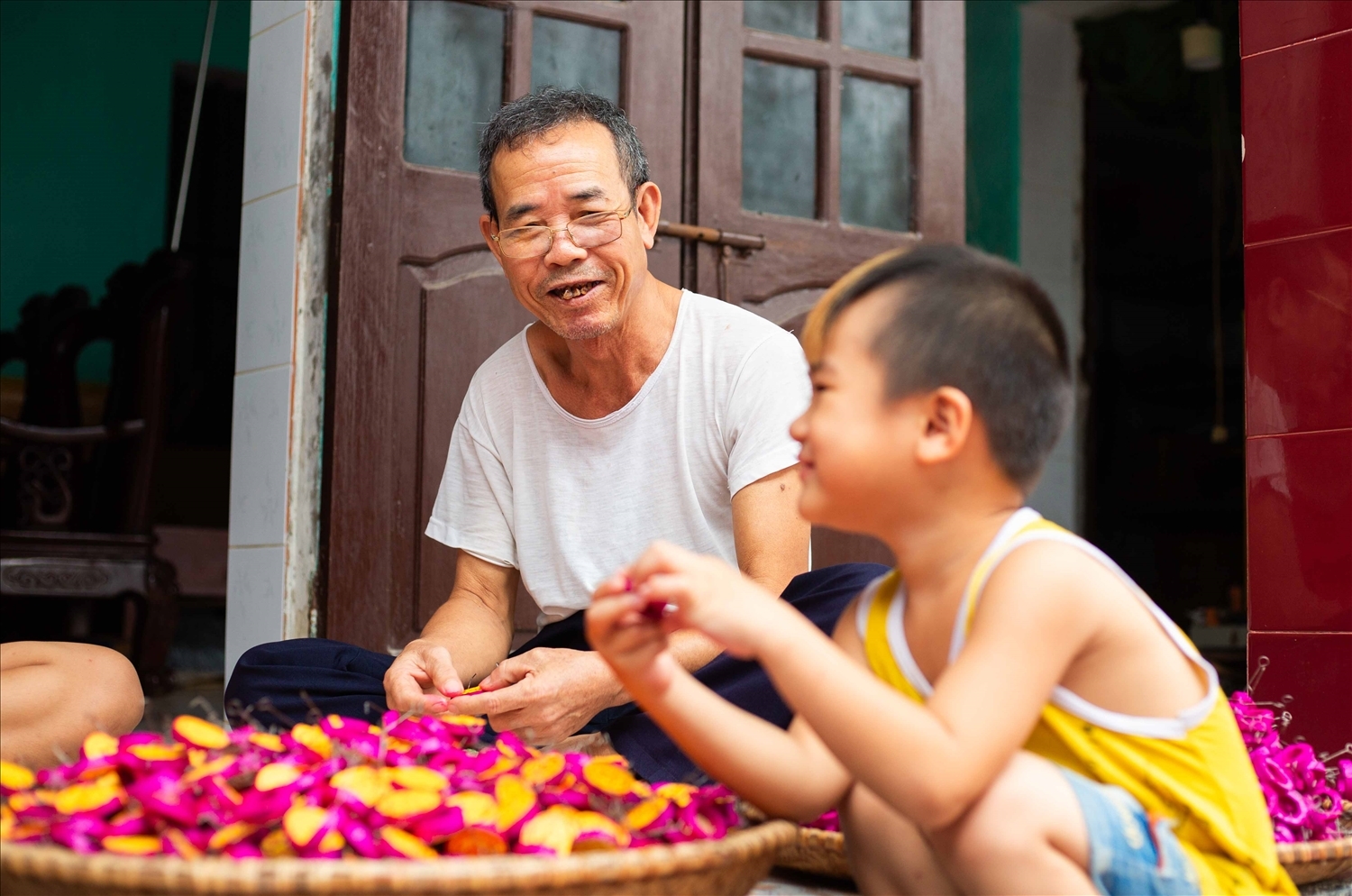 Ông Hưởng luôn hy vọng trống bỏi sẽ được hồi sinh, được gìn giữ và sẽ luôn là món đồ chơi thân thuộc của trẻ em mỗi dịp trăng rằm.