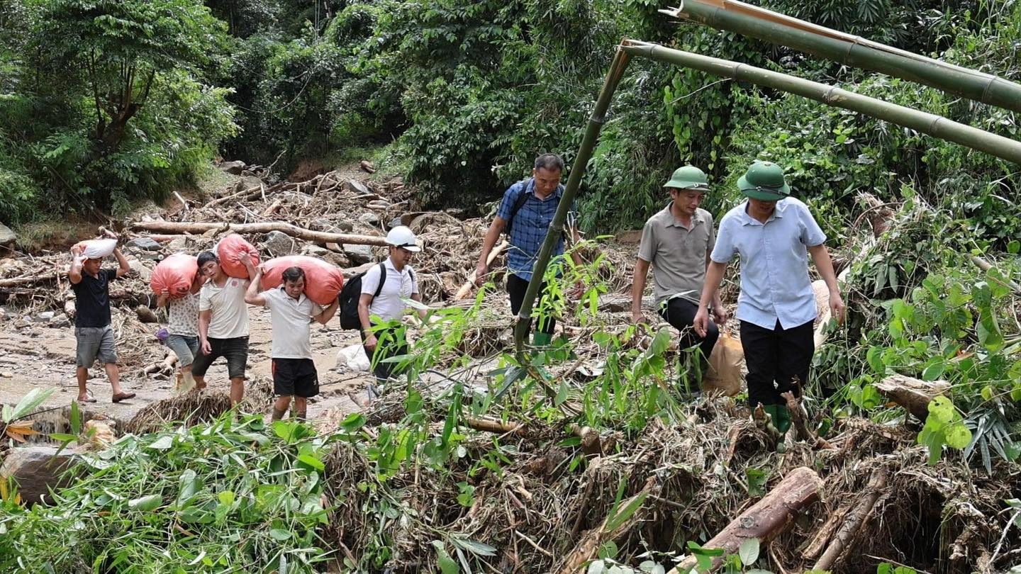 Lào Cai dừng các hoạt động du lịch khu vực chịu ảnh hương mưa lũ (ảnh Trọng Bảo)