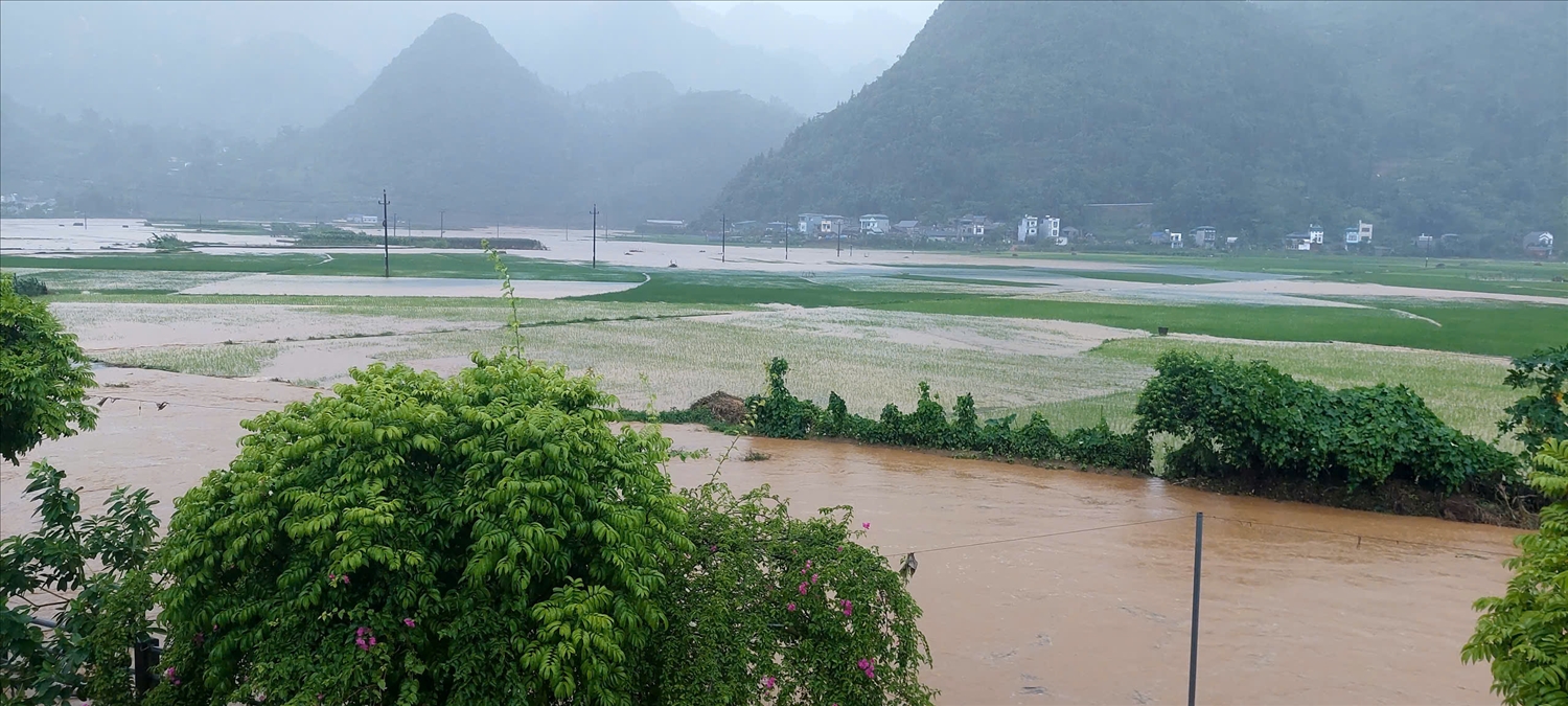 Mưa lũ gây nhiều thiệt hại cho sản xuất nông nghiệp trên địa bàn tỉnh Lào Cai (ảnh Trọng Bảo) Mưa lũ gây nhiều thiệt hại cho sản xuất nông nghiệp trên địa bàn tỉnh Lào Cai (ảnh Trọng Bảo)