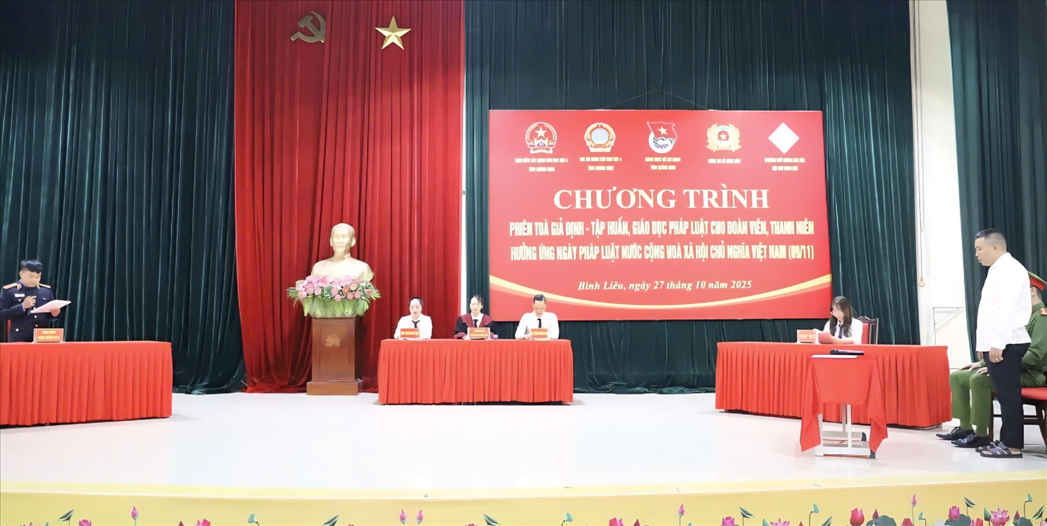 Phiên tòa giả định được tổ chức kỹ lưỡng  Phiên tòa giả định được tổ chức kỹ lưỡng