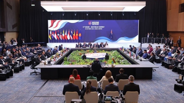 Quang cảnh Hội nghị Cấp cao ASEAN-Australia lần thứ 5. (Ảnh: VGP/Nhật Bắc) Quang cảnh Hội nghị Cấp cao ASEAN-Australia lần thứ 5. (Ảnh: VGP/Nhật Bắc)