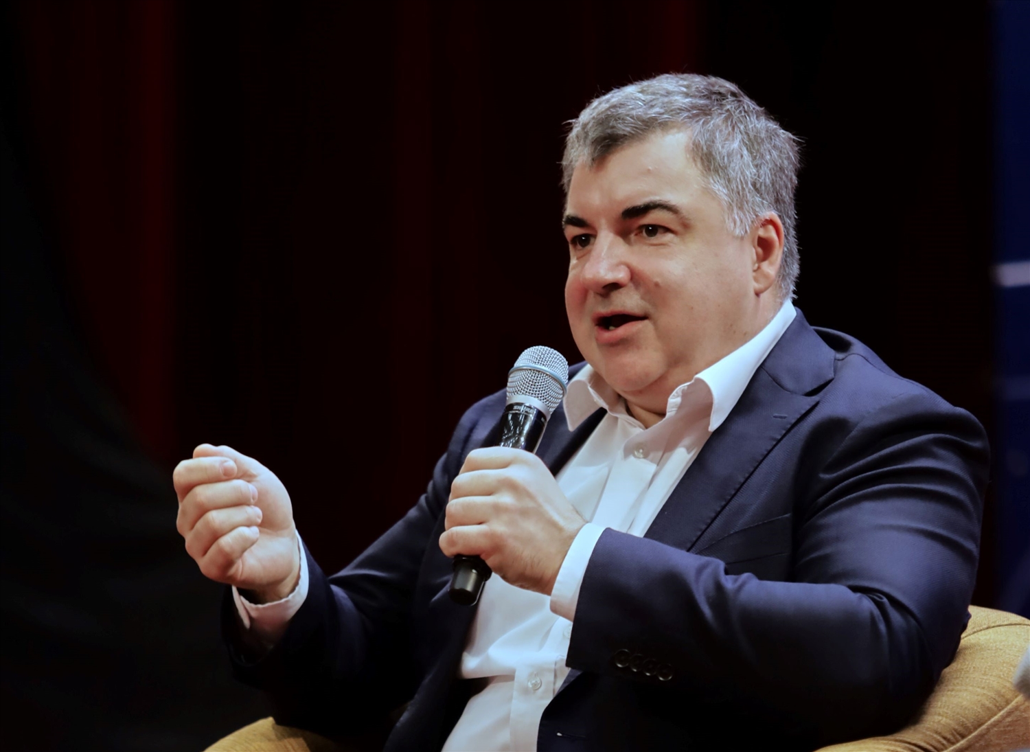 GS. Novoselov - một trong những thành viên tham gia Hội đồng Giải thưởng VinFuture từ mùa đầu tiên. Ảnh: VFP GS. Novoselov - một trong những thành viên tham gia Hội đồng Giải thưởng VinFuture từ mùa đầu tiên. Ảnh: VFP