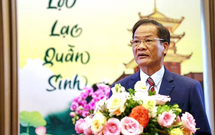 Ông Nguyễn Hồng Hải, Phó chủ tịch Hiệp hội Du lịch Việt Nam phát biểu tại Hội thảo Ông Nguyễn Hồng Hải, Phó chủ tịch Hiệp hội Du lịch Việt Nam phát biểu tại Hội thảo