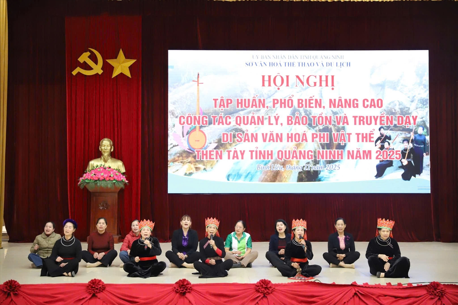 Hội nghị tập huấn nhằm nâng cao công tác quản lý, bảo tồn và truyền dạy di sản văn hóa phi vật thể Then Tày 