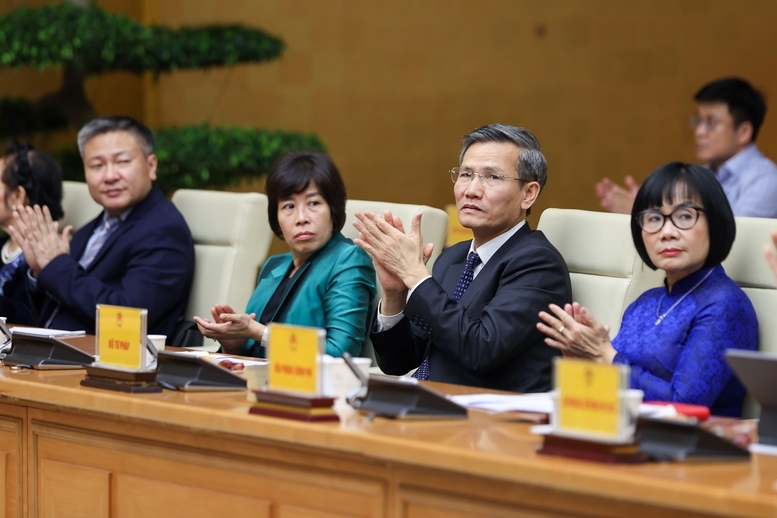 Các đại biểu tham dự cuộc gặp mặt - Ảnh: VGP/Nhật Bắc