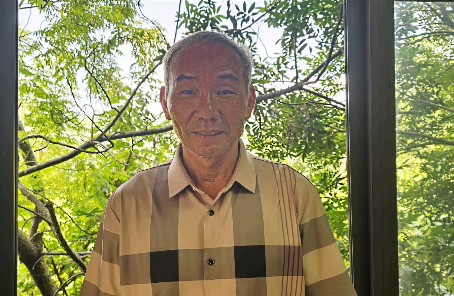 Ông Triệu Quý Trình, Người có uy tín thôn Nam Kim, xã Ba Chẽ.