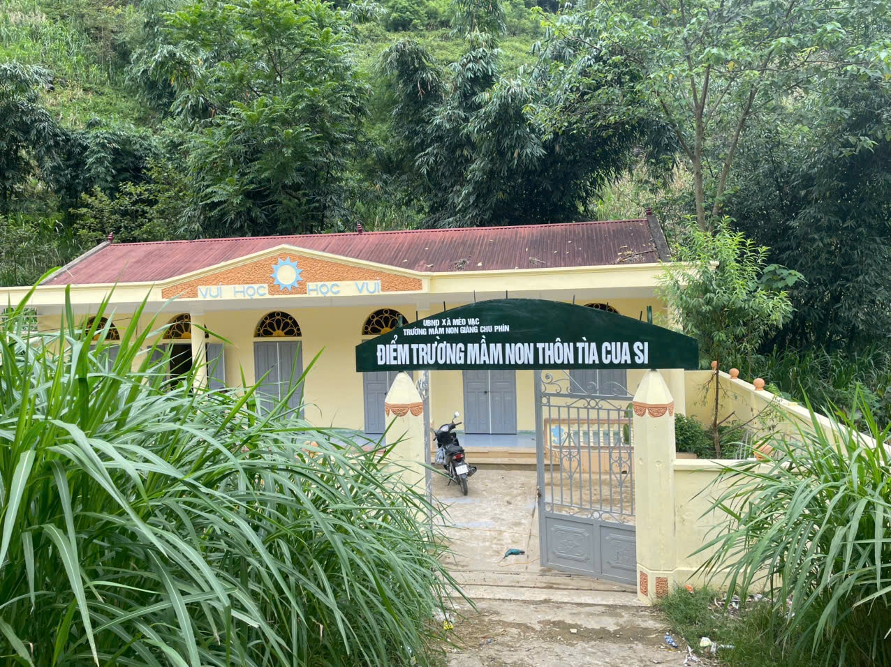 (TIN NGOẠI GIAO): Tuyên Quang: Khánh thành điểm trường mầm non tại xã vùng cao Mèo Vạc