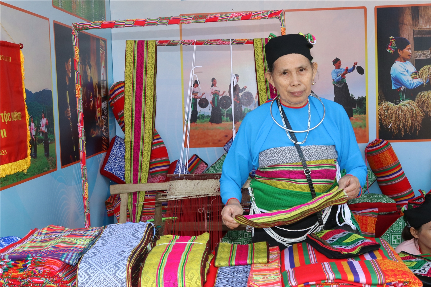 Thổ cẩm của đồng bào Mường