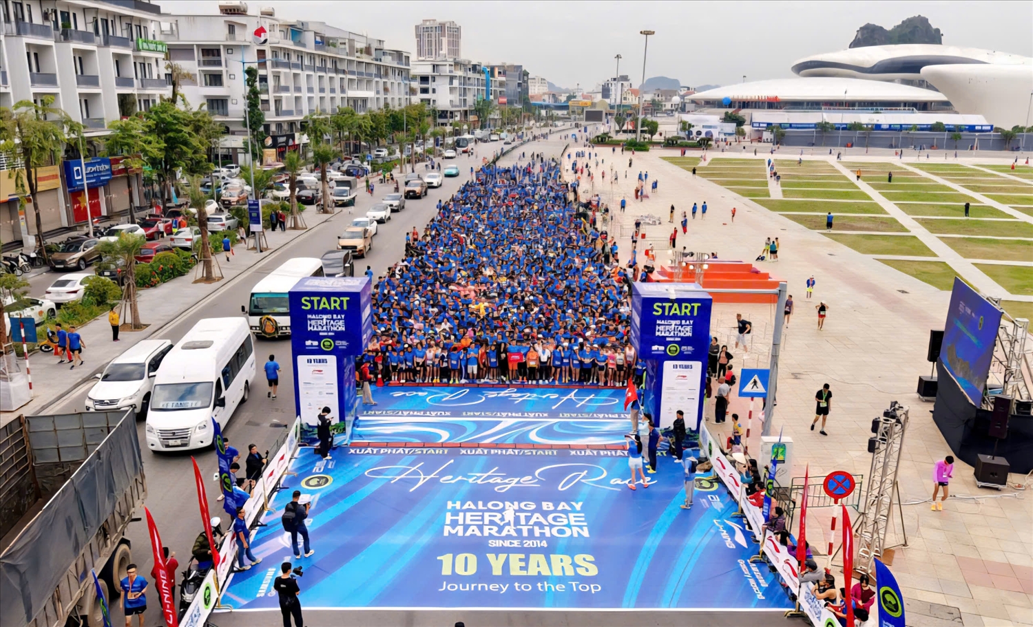 Giải Marathon Quốc tế Di sản Hạ Long 2025 sở hữu cung đường nằm trong Top 50 đẹp nhất hành tin