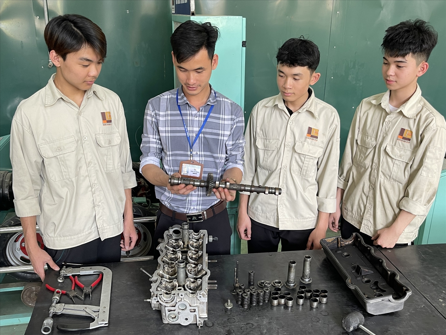 Trường Cao đẳng Lào Cai là một trong những cơ sở đào tạo nghề lớn và uy tín không chỉ của tỉnh mà còn trong khu vực Tây Bắc. Ảnh: Trọng Bảo