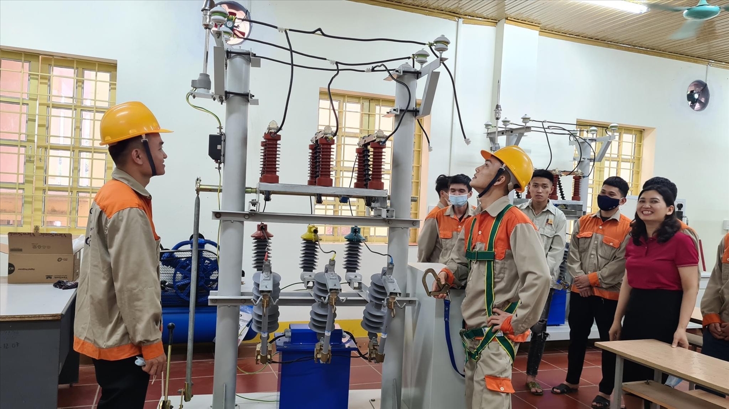 Việc mở rộng liên kết, hợp tác góp phần nâng cao chất lượng đào tạo nghề của Trường Cao đẳng Lào Cai. Ảnh: Trọng Bảo