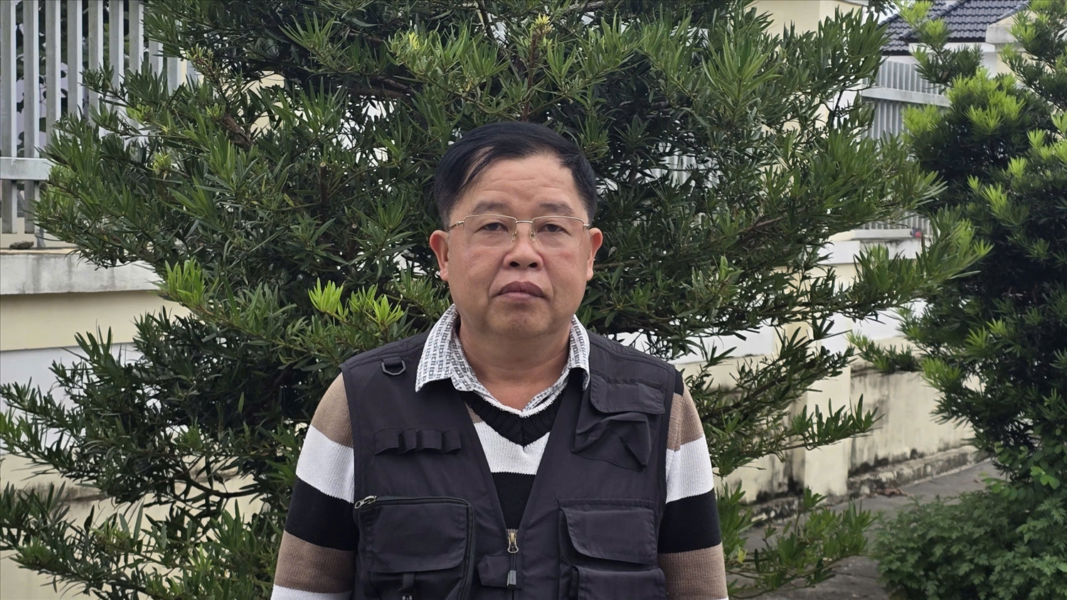 Ông Sằn A Sủi, Trưởng Ban Công tác Mặt trận thôn Pò Hèn (xã Hải Sơn). Ảnh: Mỹ Dung