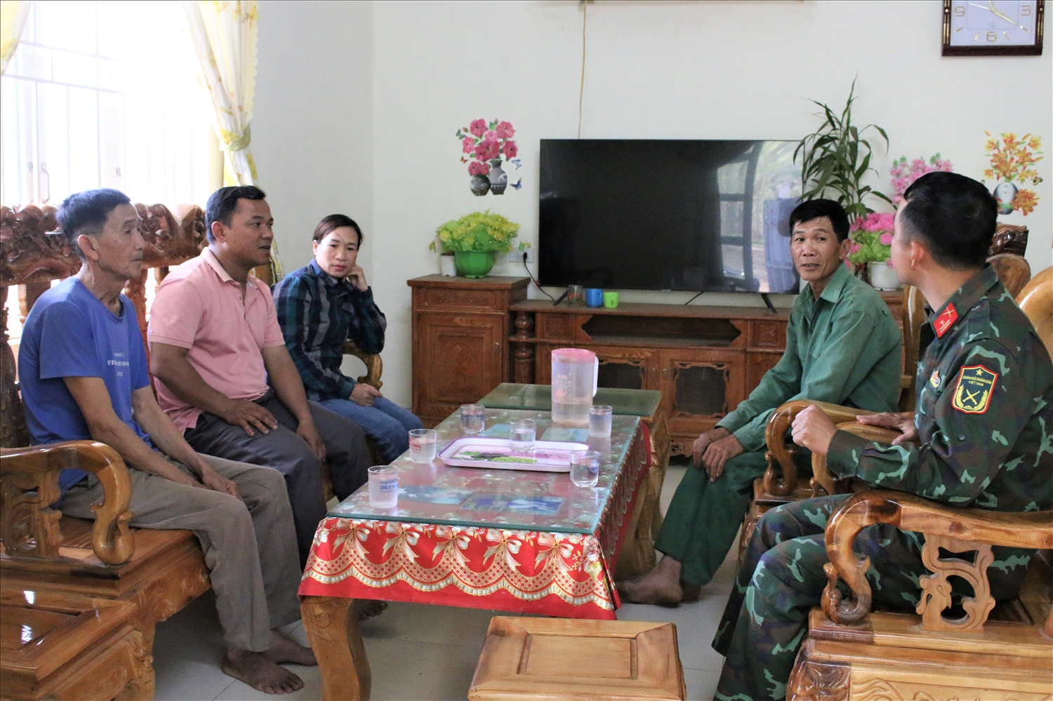 Hiện 121 hộ đồng bào DTTS được kết nghĩa theo mô hình Gắn kết hộ do Công ty 732 triển khai đã thoát nghèo và có thu nhập ổn định. (Ảnh: Ngọc Chí)