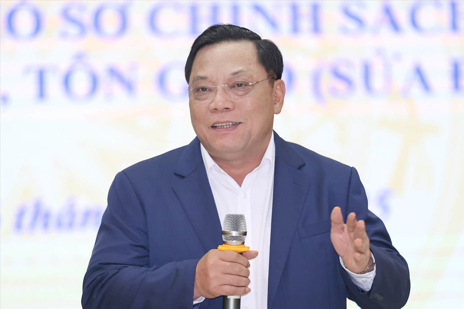 Thứ trưởng Nguyễn Hải Trung phát biểu tại hội nghị. (Ảnh: Lê Anh Dũng)