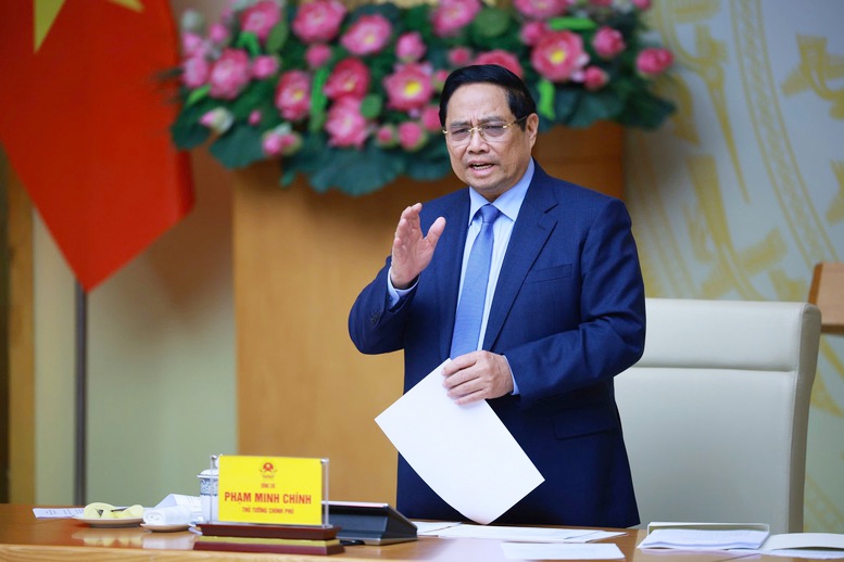 Thủ tướng Chính phủ yêu cầu làm tốt các công tác tổ chức lễ tân, hậu cần, bảo đảm chu đáo, an toàn, tiết kiệm, chính xác - Ảnh: VGP/Nhật Bắc