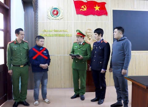 Đối tượng Quách Văn Lập đã bị Công an tỉnh Lai Châu bắt khẩn cấp.