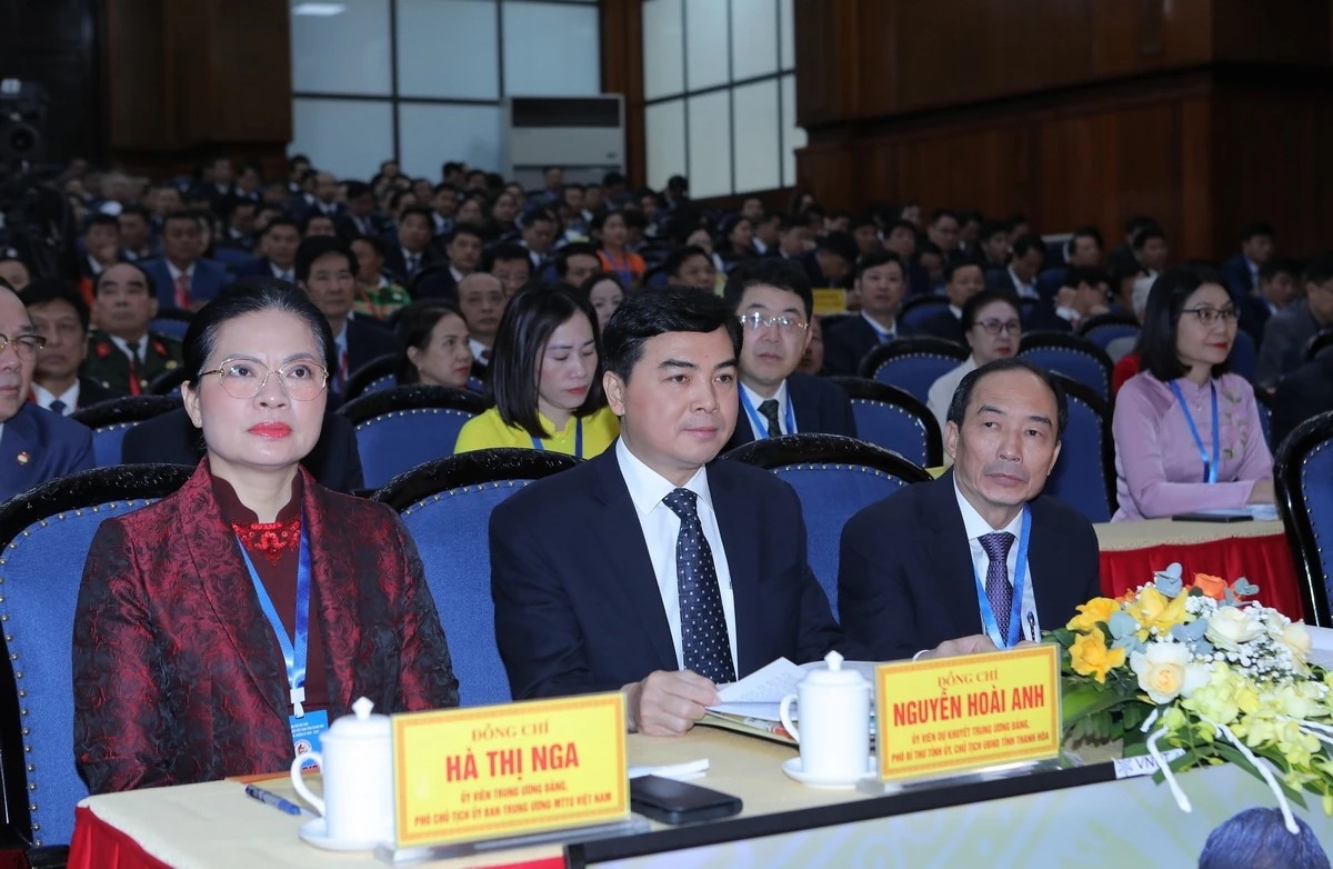 Các đại biểu tham dự đại hội.(ảnh Minh Hiếu)