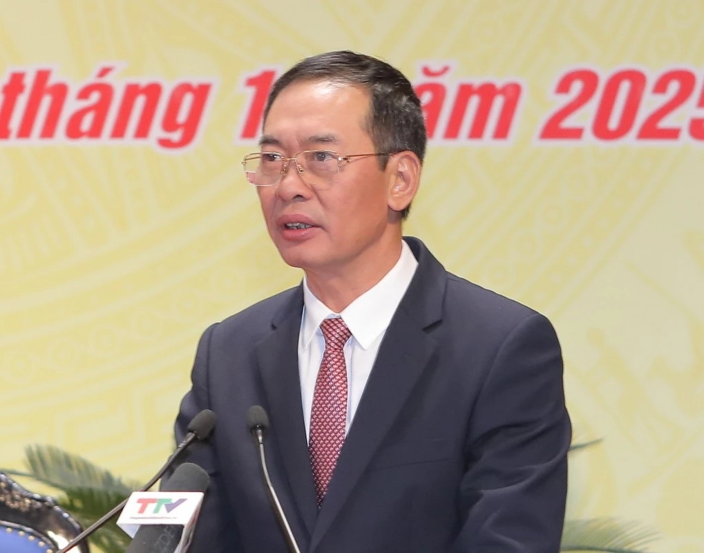 Ông Trịnh Tuấn Sinh, Phó bí thư Tỉnh ủy, tái đắc cử chức Chủ tịch Ủy ban MTTQ Việt Nam tỉnh Thanh Hóa nhiệm kỳ 2025 – 2030.(ảnh Minh Hiếu)