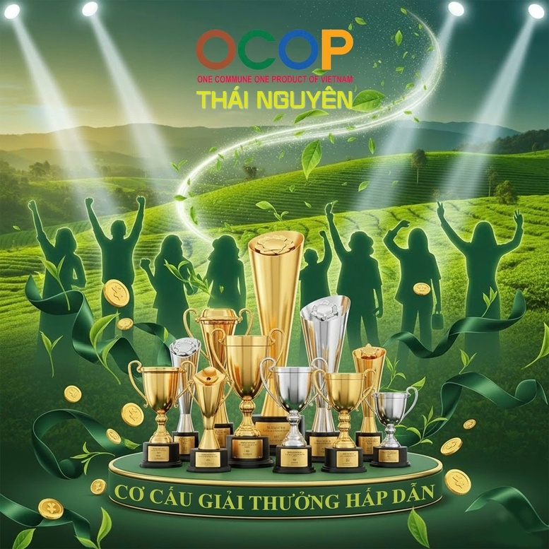 Hội thi ""OCOP Thái Nguyên - Chắt lọc tinh hoa - Lan tỏa bản sắc" năm 2025 được tổ chức từ ngày 28 - 30/11 tại Nhà hát Ca Múa Nhạc dân gian Việt Bắc, số 118 đường Hoàng Văn Thụ, phường Phan Đình Phùng, tỉnh Thái Nguyên