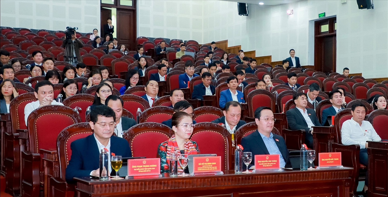 Các đại biểu tham dự kỳ họp