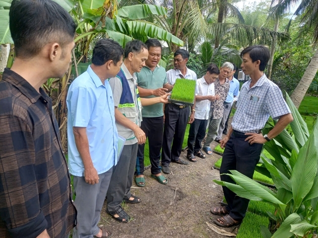 Cán bộ khuyến nông là “người gieo tri thức”, đưa tri thức đến từng thửa ruộng, từng hộ dân