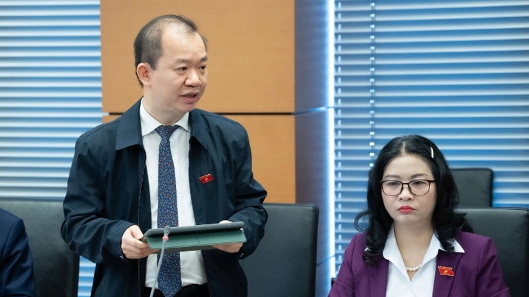  Đại biểu Bùi Hoài Sơn (Đoàn thành phố Hà Nội). (Ảnh: QH) 