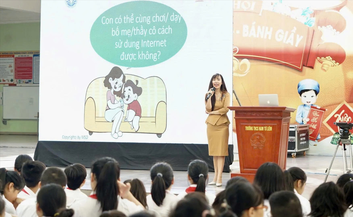 Bà Nguyễn Phương Linh - Chuyên gia về quyền trẻ em và giáo dục. Ảnh: ITN